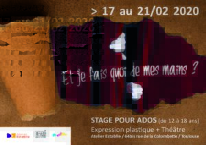 stage pour ados vacances de février à Toulouse du 17 au 21 février 2020
