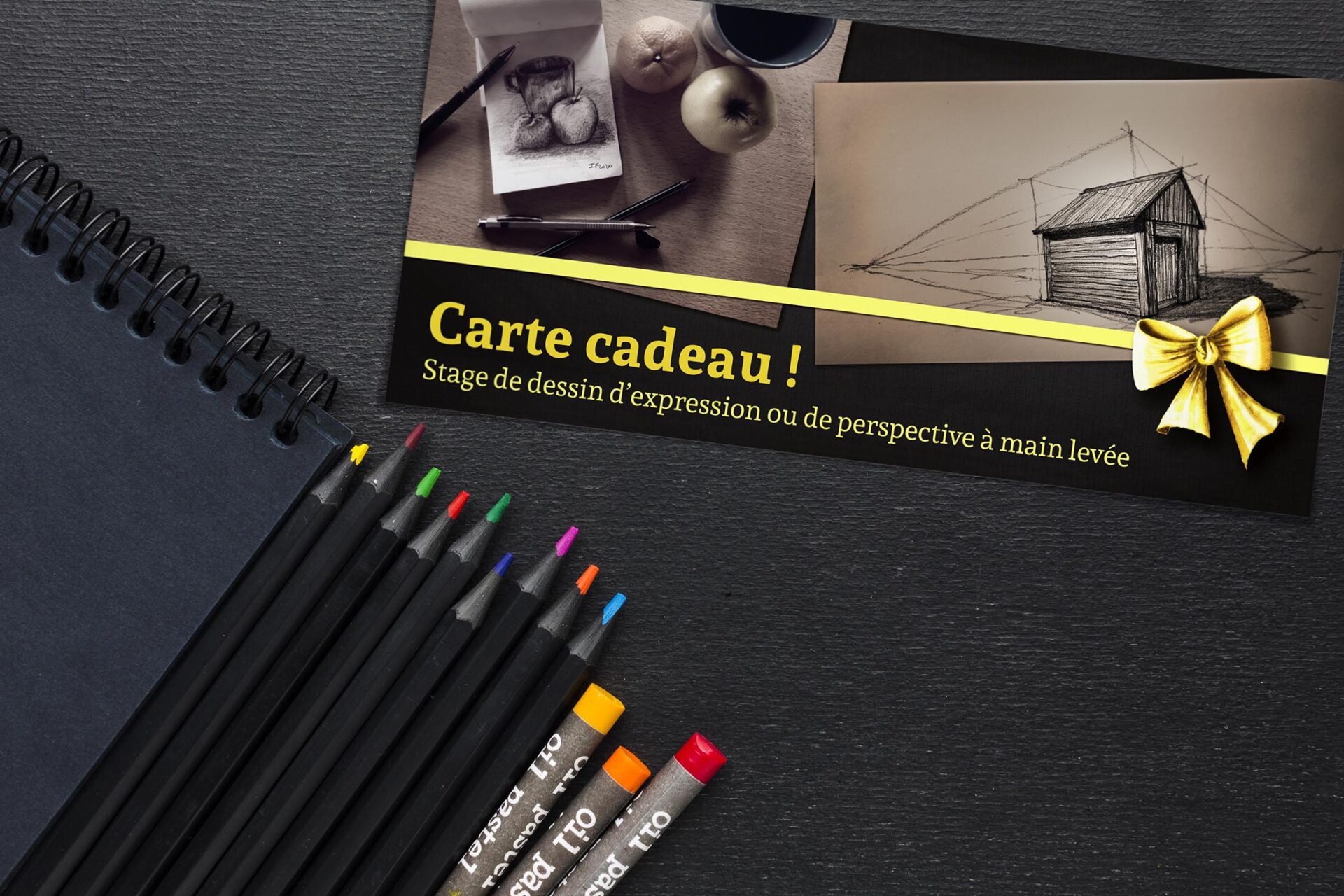 Carte cadeau pour un stage individuel de dessin à Toulouse, valable 12 mois
